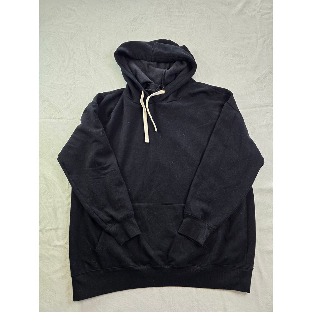 Buffalo- David Bitton Black Lightweight Hoodie
